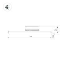 Светильник на шине Arlight 036297(1) Купить Светильник на шине Arlight 036297(1)
