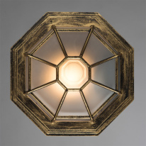 Цена на Накладной уличный светильник ARTE Lamp A3121PF-1BN