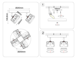 Купить с доставкой по Москве и России Спот Ambrella Light TN71241