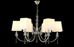 Цена на Подвесная люстра Crystal Lux MARSELA SP-PL6 NICKEL