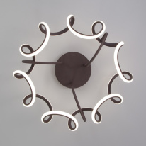 Накладная люстра Eurosvet 90238/1 кофе в интернет магазине Гет Лайт