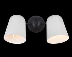 Купить Бра Crystal Lux ENRIQUE AP2 BLACK/WHITE