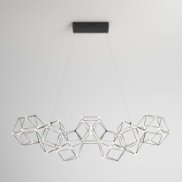 Фото Подвесная люстра Eurosvet 90168/7 черный жемчуг