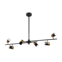 Купить с доставкой по Москве и России Люстра на штанге Freya FR5201PL-06B