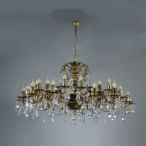 Фото Подвесная люстра AMBIENTE by BRIZZI 2226/30 PB Tear Drop