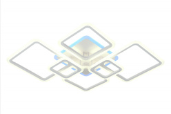 Купить с доставкой по Москве и России Накладная люстра Natali Kovaltseva LED LAMPS 81243