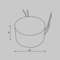 Купить Блок питания Maytoni Technical PSL-TR40-300mA