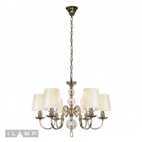 Подвесная люстра iLamp P2510-6 nic в интернет магазине Гет Лайт