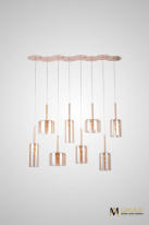 Купить Каскадная люстра AM Group AM355-8AMBER