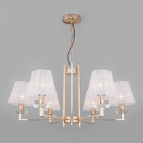 Фото Подвесная люстра Eurosvet 60114/6 золото