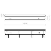 Купить База накладная Nowodvorski 8556