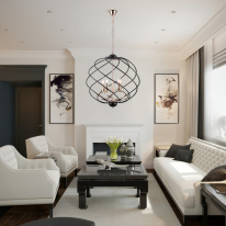 Цена на Подвесная люстра Eurosvet 60105/3 черный