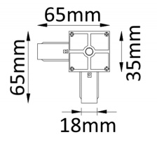 Коннектор Crystal Lux CLT 0.211 02 BL Купить Коннектор Crystal Lux CLT 0.211 02 BL