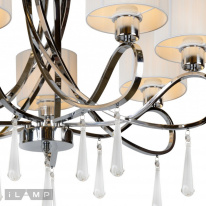Цена на Подвесная люстра iLamp RM1029/7CR