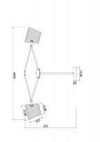 Люстра на штанге Freya FR5108PL-08CH в интернет магазине Гет Лайт
