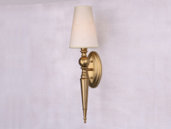 Фото Бра Newport 7801/A brass matt без абажуров