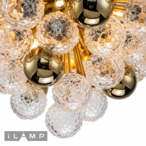 Люстра на штанге iLamp 100D-18 MBR Купить Люстра на штанге iLamp 100D-18 MBR
