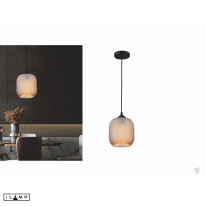 Фото Подвесной светильник iLamp 8105P BK-AM