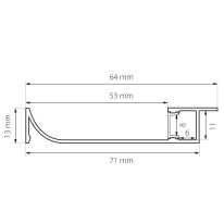 Купить Профиль Lightstar 419119