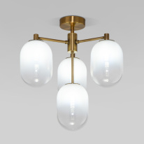 Фото Накладная люстра Eurosvet 60161/4 латунь