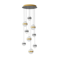 Каскадная люстра Odeon Light 5037/84L Фото Каскадная люстра Odeon Light 5037/84L