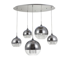 Каскадная люстра Maytoni P140-PL-170-5-N Фото Каскадная люстра Maytoni P140-PL-170-5-N