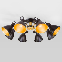 Фото Люстра на штанге Eurosvet 70112/8 черный