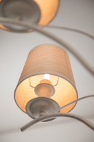 Подвесная люстра Eurosvet 60027/8 белый с золотом в интернет магазине Гет Лайт