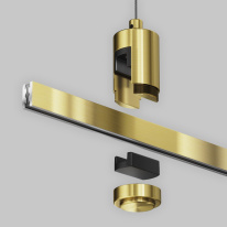 Цена на Подвесной комплект Maytoni Technical TRA157SW-S1-BS