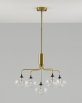 Фото Люстра на штанге Moderli V2191-P