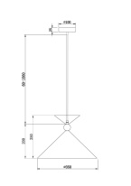 Цена на Подвесной светильник Freya FR5392PL-01W1