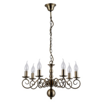 Фото Подвесная люстра ARTE Lamp A1129LM-7AB