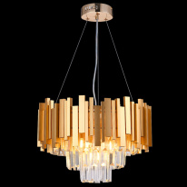 Каскадная люстра Natali Kovaltseva BELLEZZA 81427/4C GOLD в интернет магазине Гет Лайт