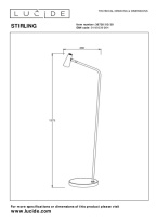 Торшер LUCIDE 36720/03/30 в интернет магазине Гет Лайт