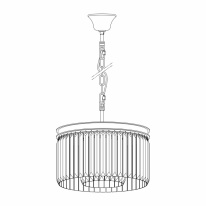 Подвесная люстра Citilux CL332081 в интернет магазине Гет Лайт