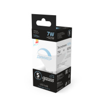 Светодиодная лампа Gauss 105101207-D в интернет магазине Гет Лайт