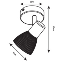 Цена на Спот ARTE Lamp A5062AP-1AB