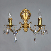 Фото Бра AMBIENTE by BRIZZI 2226/2 AB Tear Drop