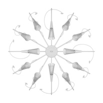 Накладная люстра Lightstar 711120 в интернет магазине Гет Лайт