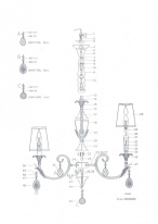 Подвесная люстра Lightstar 691062 в интернет магазине Гет Лайт