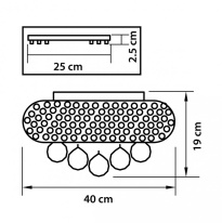 Цена на Накладная люстра Lightstar 704062