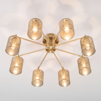 Цена на Люстра на штанге Eurosvet 70109/8 античная бронза