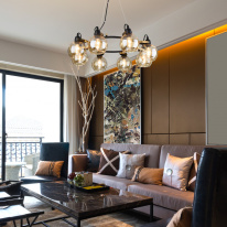 Подвесная люстра Eurosvet 70119/8 черный в интернет магазине Гет Лайт