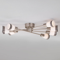 Купить Накладная люстра Eurosvet 30132/8 сатин-никель