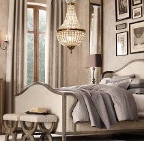 Цена на Подвесная люстра DeLight Collection KR0107P-5 antique brass