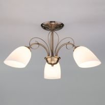 Фото Люстра на штанге Eurosvet 30107/3 античная бронза