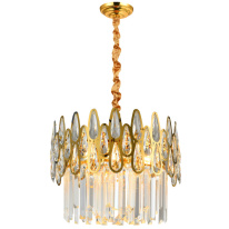Фото Каскадная люстра Natali Kovaltseva NAVIS 76019/5C GOLD