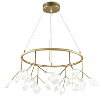 Фото Подвесная люстра Natali Kovaltseva GRACE 75125/18С GOLD SATIN