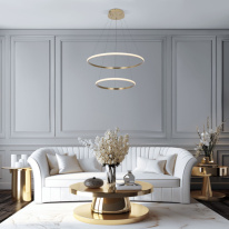 Купить Каскадная люстра Eurosvet 90264/2 латунь