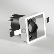 Купить Встраиваемый светильник Elektrostandard 25091/LED 10W 3000K белый/хром